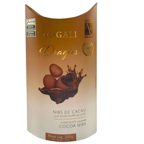 NUGALI DRAGEES DE CACAU