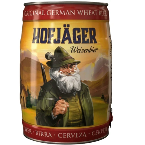 Cerveja Hofjager Weizenbier Barril 5L